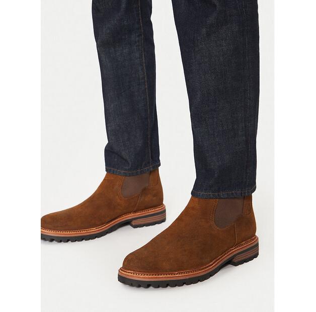 Ботинки челси Clarks Clarkridge Top 26179723, коричневые