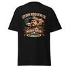 Teddy RoosevelT-Shirt With Quotes - Rough Rider, Man Of Action, Unisex