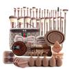 67pcs Coffee Makeup Sponge Brushes Set Foundation Blending Powder Puff Cosmetic Tools