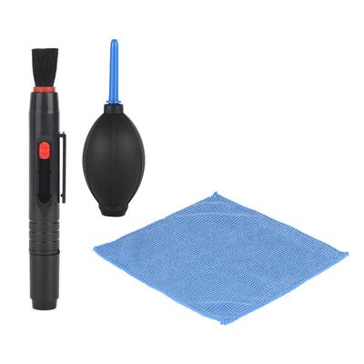 Kamera-Objektiv-Bildschirm-Reinigungs-Staubgebläse-Pinsel-Reinigungstuch-Kit für DSLR-Kameras