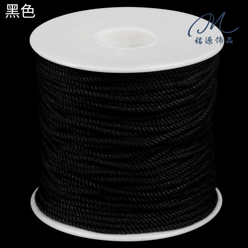 Large Roll Hand Rubbing Cotton Thread Rope Work In Progress Tibetan Play Rope Braided Rope Hemp Thread Pendant Rope Bracelet Rope Fringed Accessories