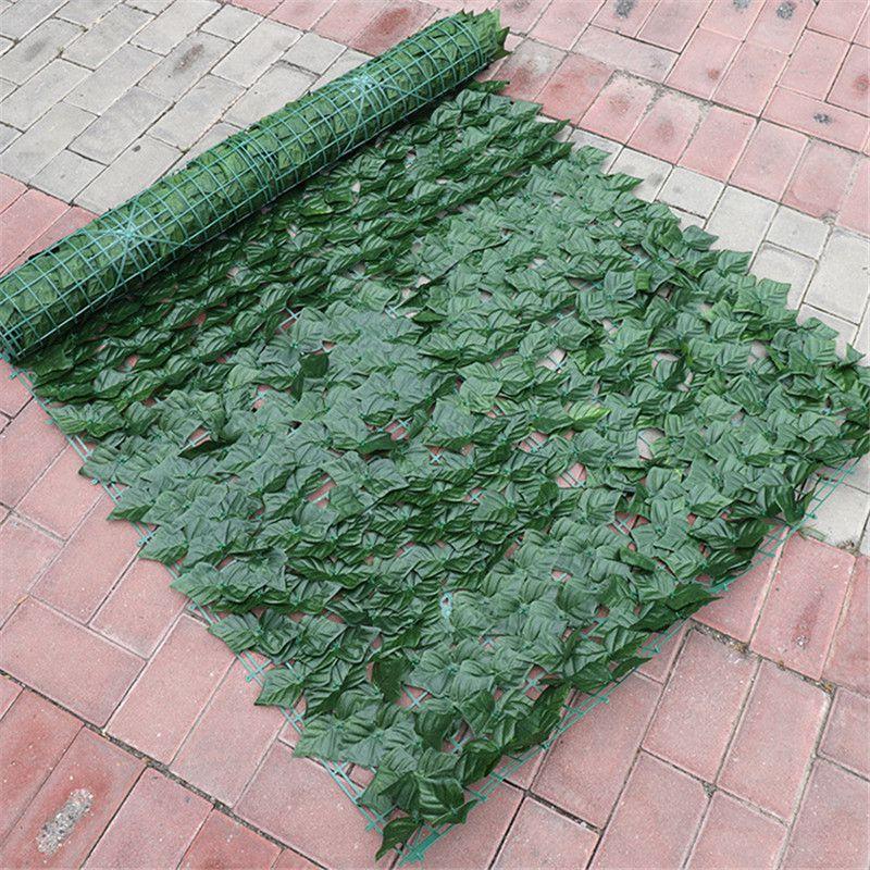 Luxurious Artificial Leaf Garden Fence Screening Roll For Ultimate Privacy And Beauty