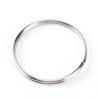 10pcs Steel Key Ring Split Key Ring Nickel Key Ring Nickel Plated Steel Ring