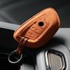For BMW 3 5 Series X1 X2 X3 X4 X5 X6 X7 F30 F90 F10 G30 G60 E60 F48 F39  E70 F15 F16 325li 530 Car Key Case Cover Suede Keychain