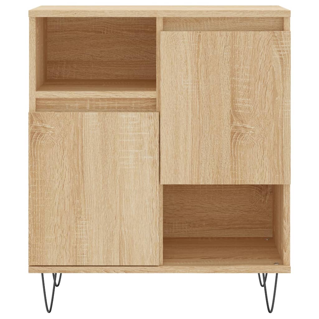 Sideboards 2 Pcs Sonoma Oak Wood Based Material