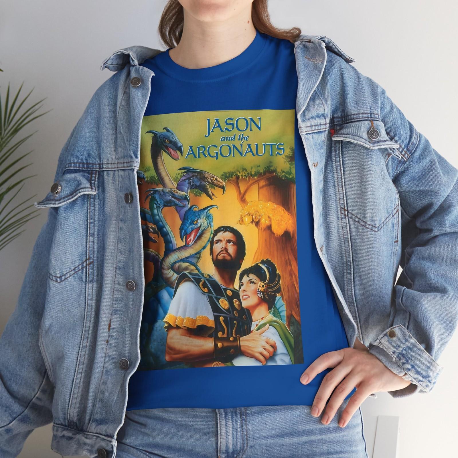 Jason and the Argonauts (1963) T-Shirt Mens Womens Tees Top Fantasy Greece Myth Ray Harryhausen 60s 2XL
