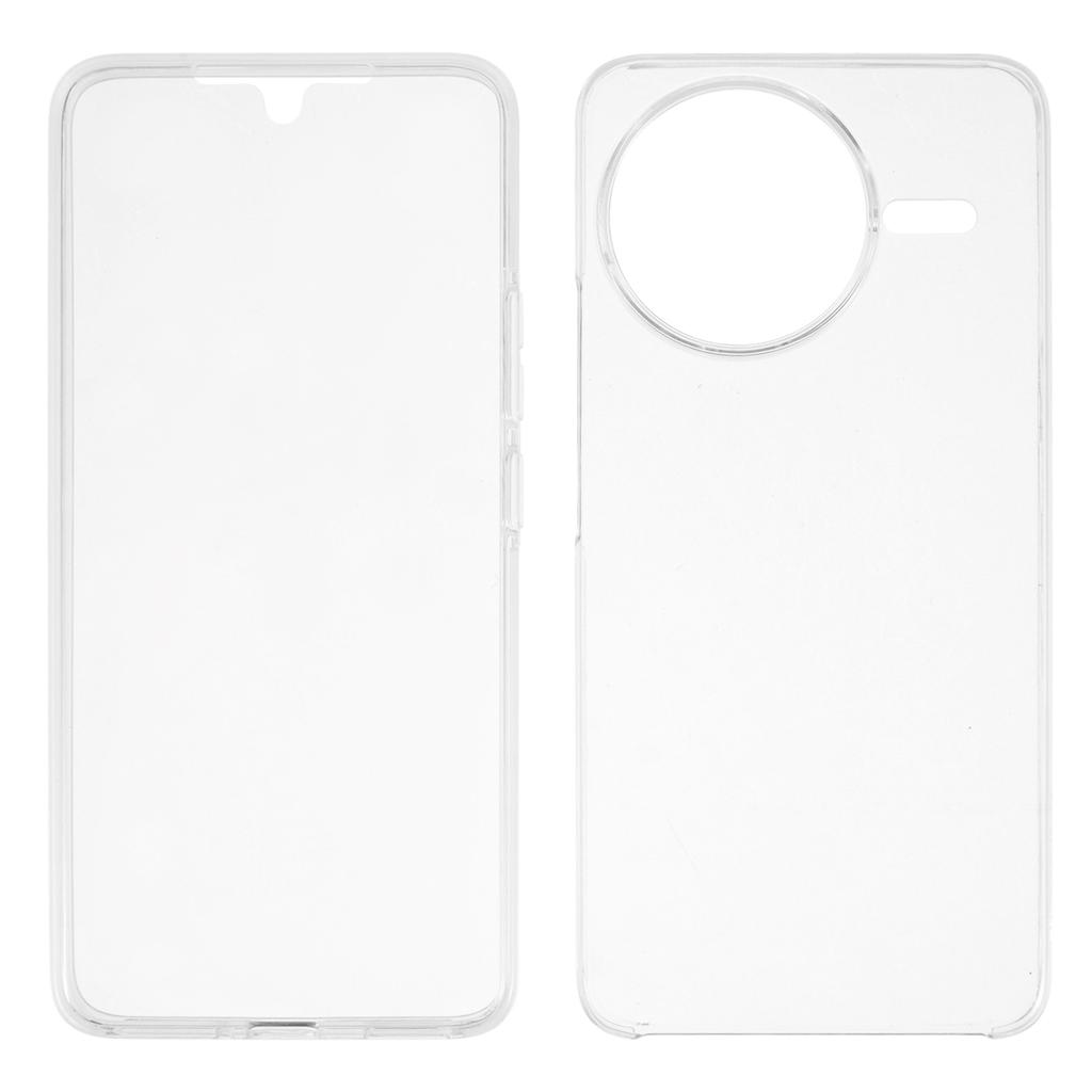 Clear Case for Xiaomi Redmi K80 Pro 5G/Poco F7 Ultra 5G TPU Frame Acrylic Back Phone Cover with PET Film