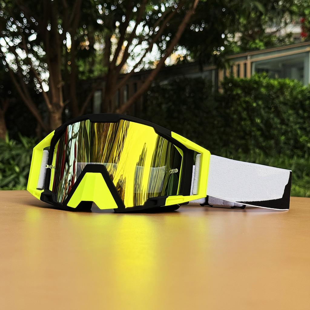 Motorcycle Goggles Men's Moto Cross Riding Windproof And Sand Resistant Detachable Off-road Helmet Glasses