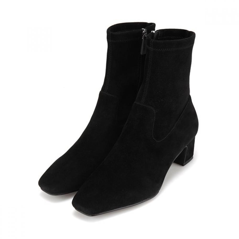 Барбара Кожа Замша 45 см Платье Ботильоны Bbi845bk 250mm 15100₽