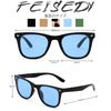 FEISEDY Large Popular for Men and UV Perfect for Classic B1141 Sunglasses, Frame, Women, Protection, Fishing, Driving, Sports, Fashion, Style, Unisex,