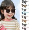 New Fashion Girls Square Sunglasses Vintage Baby Childrens Korean Sunglasses Boys Folding UV Resistant Outdoor