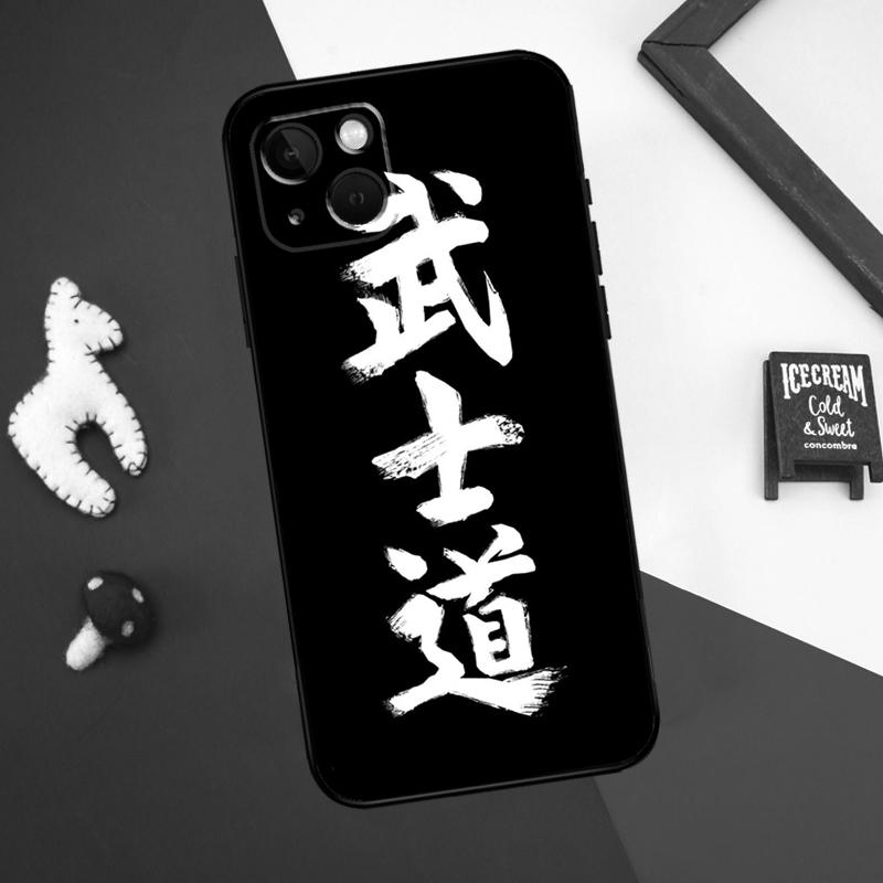 Japonský samurajský kryt Bushido pro iPhone 12 11 13 14 15 Pro Max 12 Mini 7 8 Plus X XR XS Max SE 2020 Pouzdro na telefon