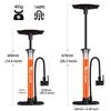 WEST BIKING 160PSI High Pressure Pump Schrader Presta MTB Bicycle Floor Pump Cycling Air Pump Tire Ball Motorcycle Car Inflator