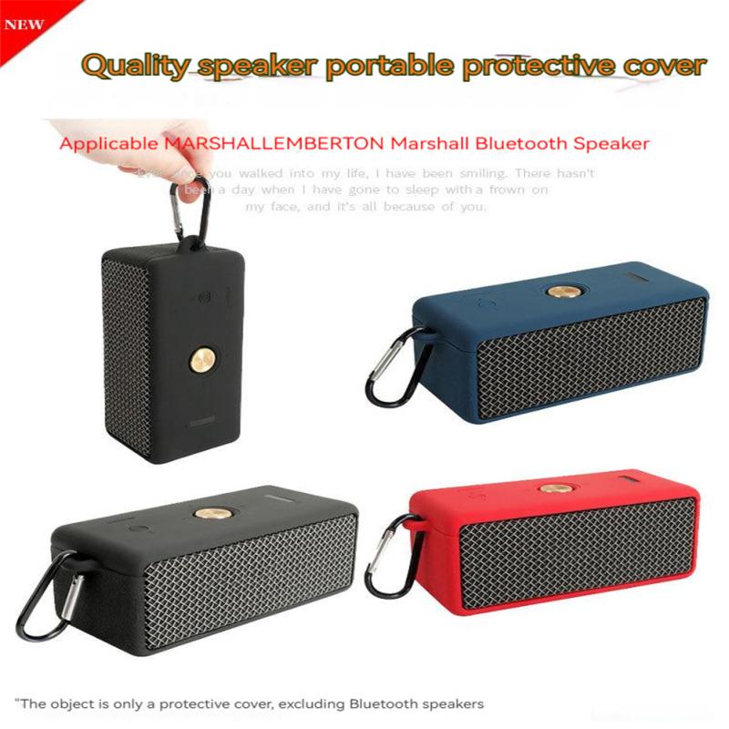 Dust-proof Silicone Case Shell Compatible For Marshall Emberton Bluetooth-compatible Speaker