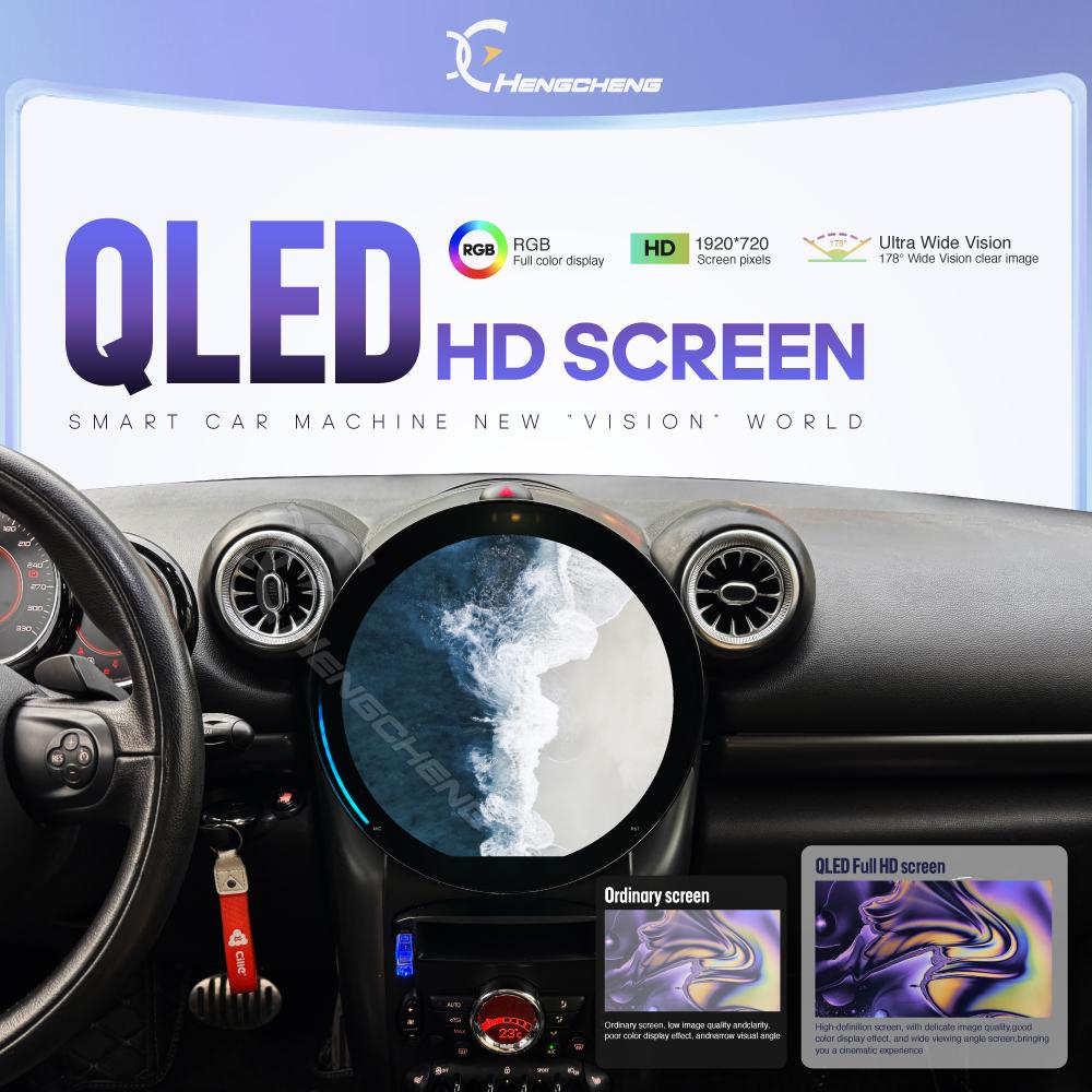 Android 15 For BMW Mini Cooper R56 R60 2006-2016 OLD TO NEW Auto Carplay Car GPS Navigation Stereo Multimedia Player 360 Tools