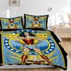 3dílná sada povlečení Wonder Woman, Sada povlečení, Měkký pohodlný povlak na přikrývku, Do ložnice, Pro hosty (1*Povlak na přikrývku + 2*Povlaky na polštáře, Bez výplně