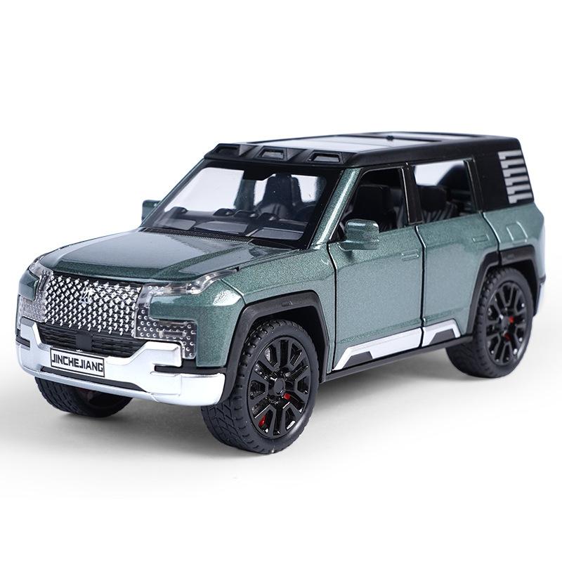 1/32 BYD Look UPAT U8 SUV Alloy Die Cast Toy Car Model Sound and Light Pull Back Children's Toy Collectibles Birthday Gift