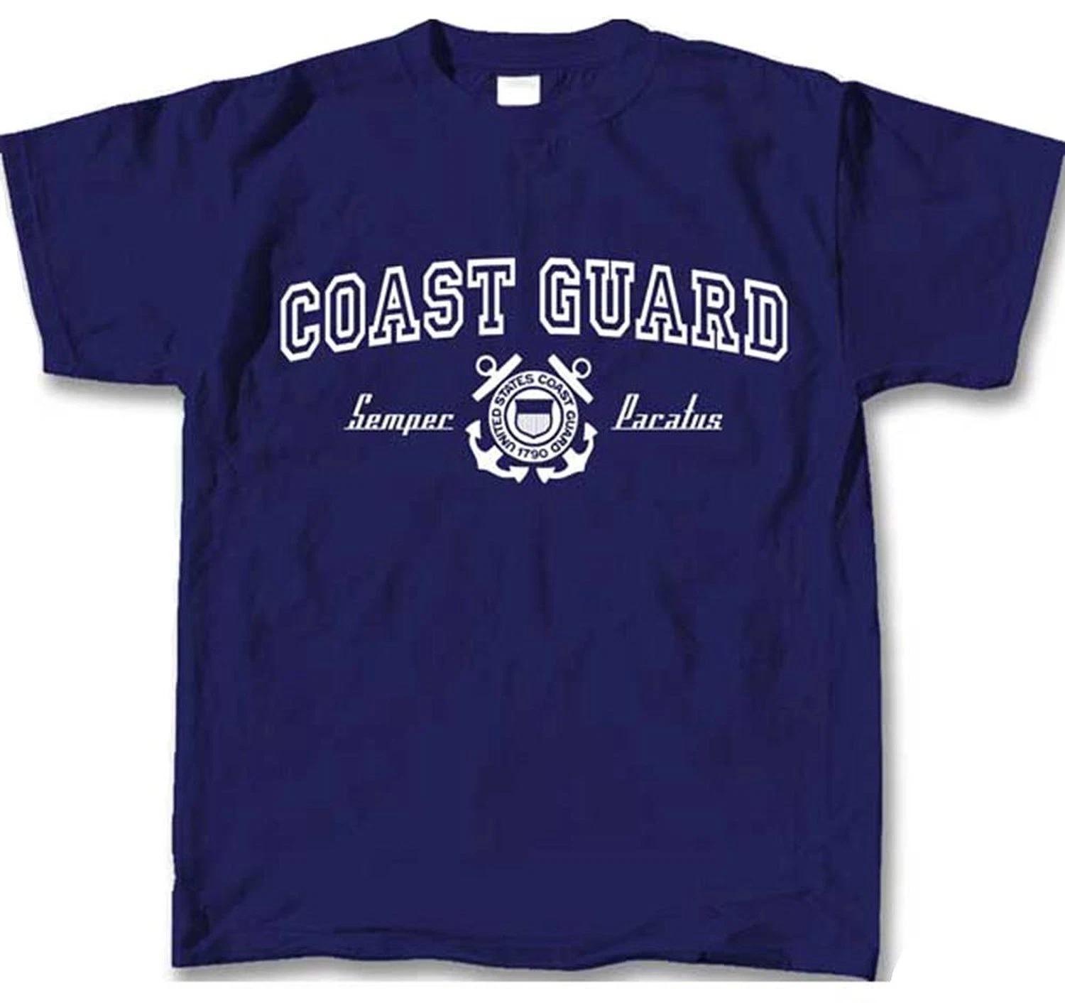 Coast Guard Semper Pacatus Tee new T shirt Navy 3XL