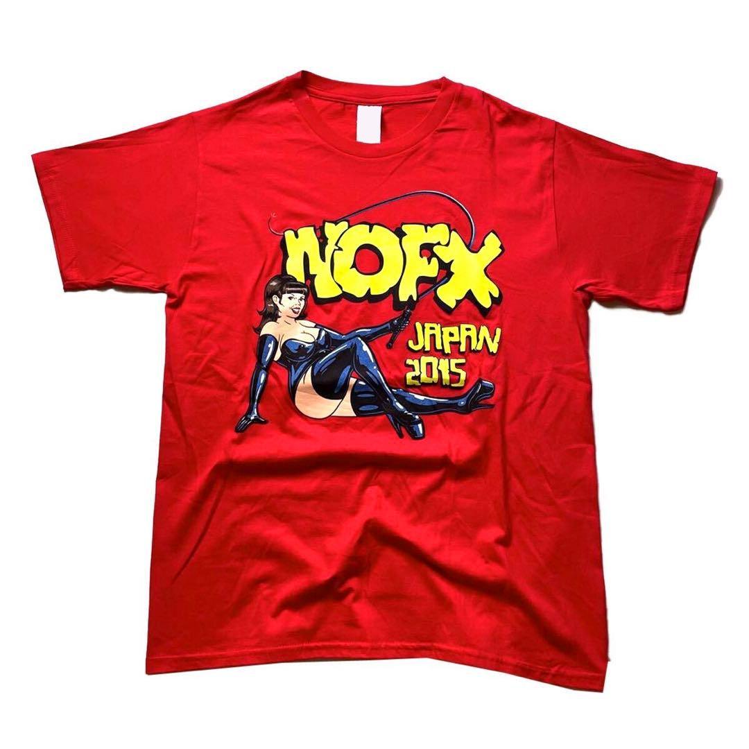 NOFX Japan Punk Rock Tour 2015 Red Unisex T-shirt Size S-5XL XXL