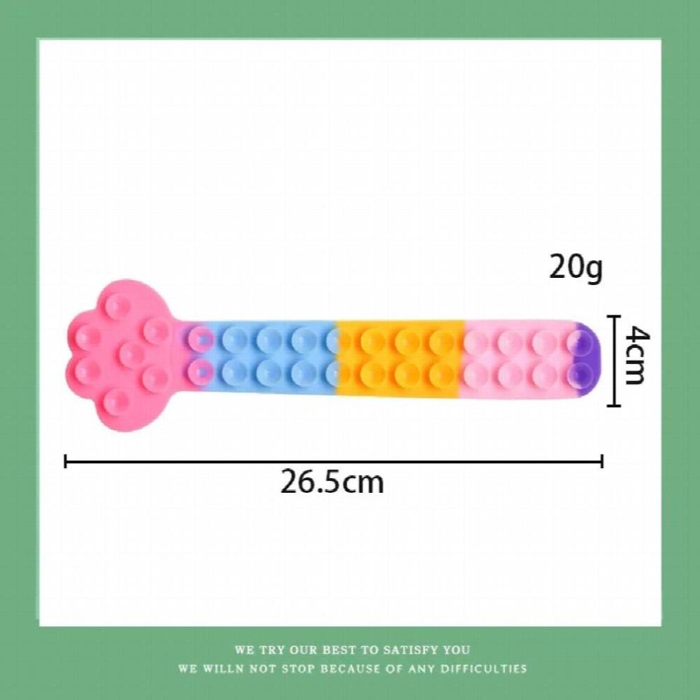 Suction Cup Cat Paw Pat Pat Silicone Sheet Squidopop Fidget Toys Children Stress Relief Squeeze Toy Antistress Soft Squishy Toy
