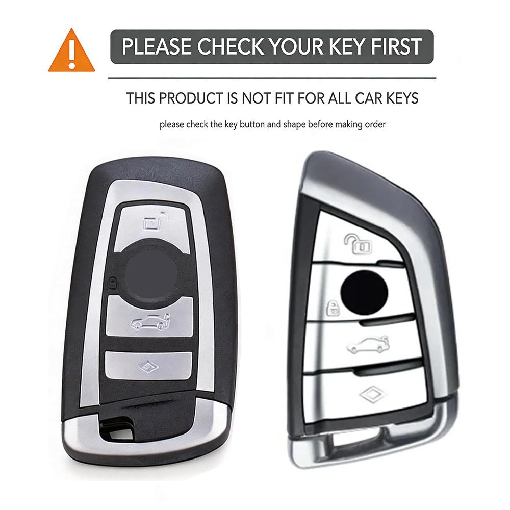 Silikon Auto Schlüsselanhänger Hülle Schale Fob für BMW F30 F31 F32 F34 F20 F21 F07 F10 1 3 5 7 Serie X1 X3 G01 X4 G02 X5 F15 F16 M3 M4