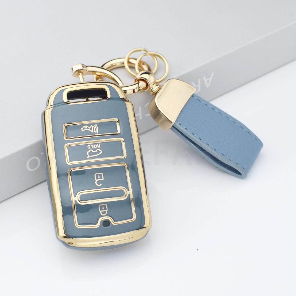 Tpu Protection Shell Holder For Kia New K7 Cadenza K9 K-04 Sorento K900 4 Button Car Key Case Full Cover Remote Auto Accessories
