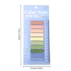 200sheets/set Cute Morandi Sticky Tabs Sticky Notes Tabs Page Markers Memo Pad Stickers Notepad Book Annotation Office School