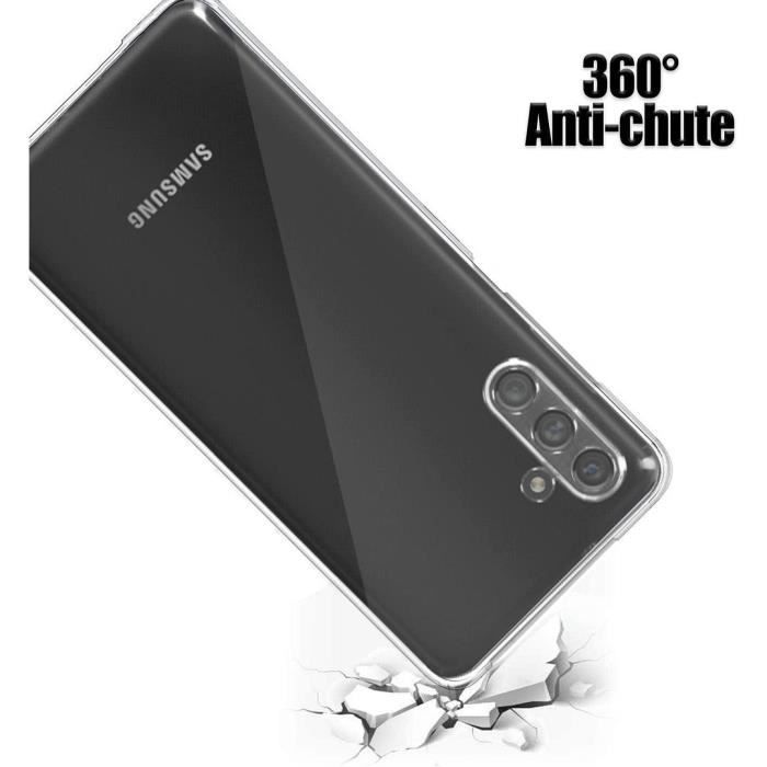 Coque Intégrale pour Samsung Galaxy A13 5G - Protection 360° Silicone Transparent