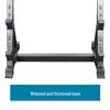 WEZHO Commercial Fitness Barbell Rack