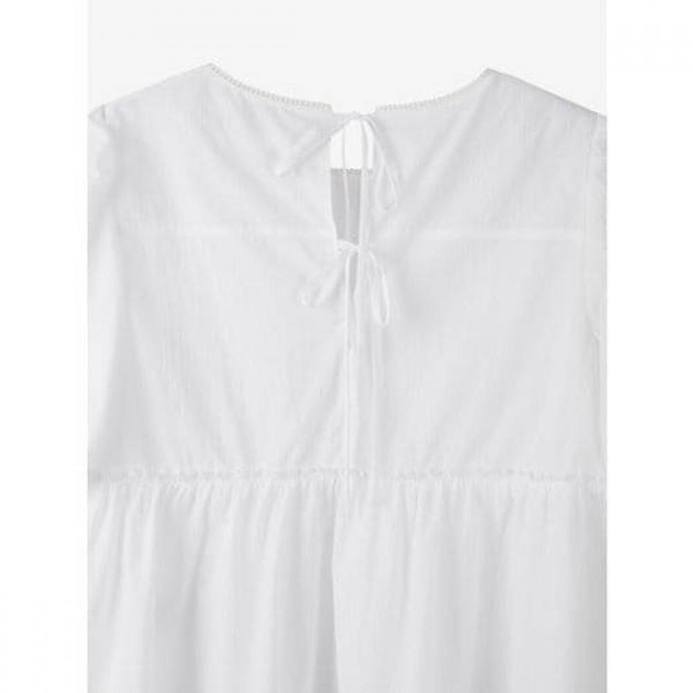Cc Collect. Round Neck Volume Blouse C262msc335
