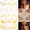 Bronzing Freckle Tattoo Sticker Waterproof Face Makeup Sticker Performance Face Sticker Temporary Disposable Tattoo Sticker