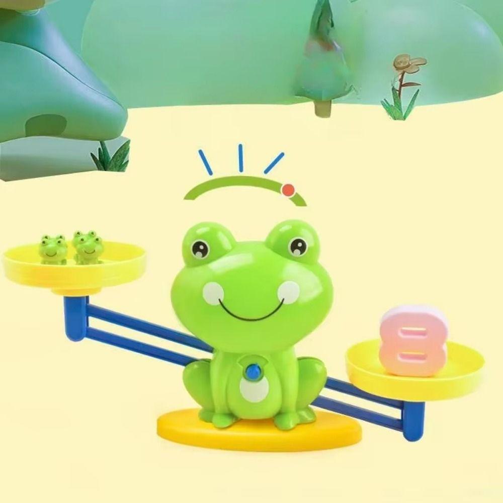 Frosch Frosch Digital Weiß Baum Spielzeug Zählbaum Stapelbarer Balancebaum Spiel Kindergarten