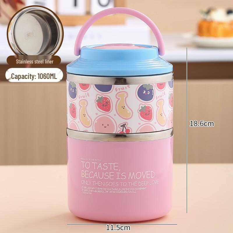 Abay Portable Stainless Steel Insulated Lunch Box