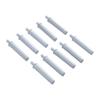 High Quality Dampers Drawers Gray System Damper Cabinet Door Stop Cabinet Hinges Cupboard Push To Open Drawer Damper 10pcs