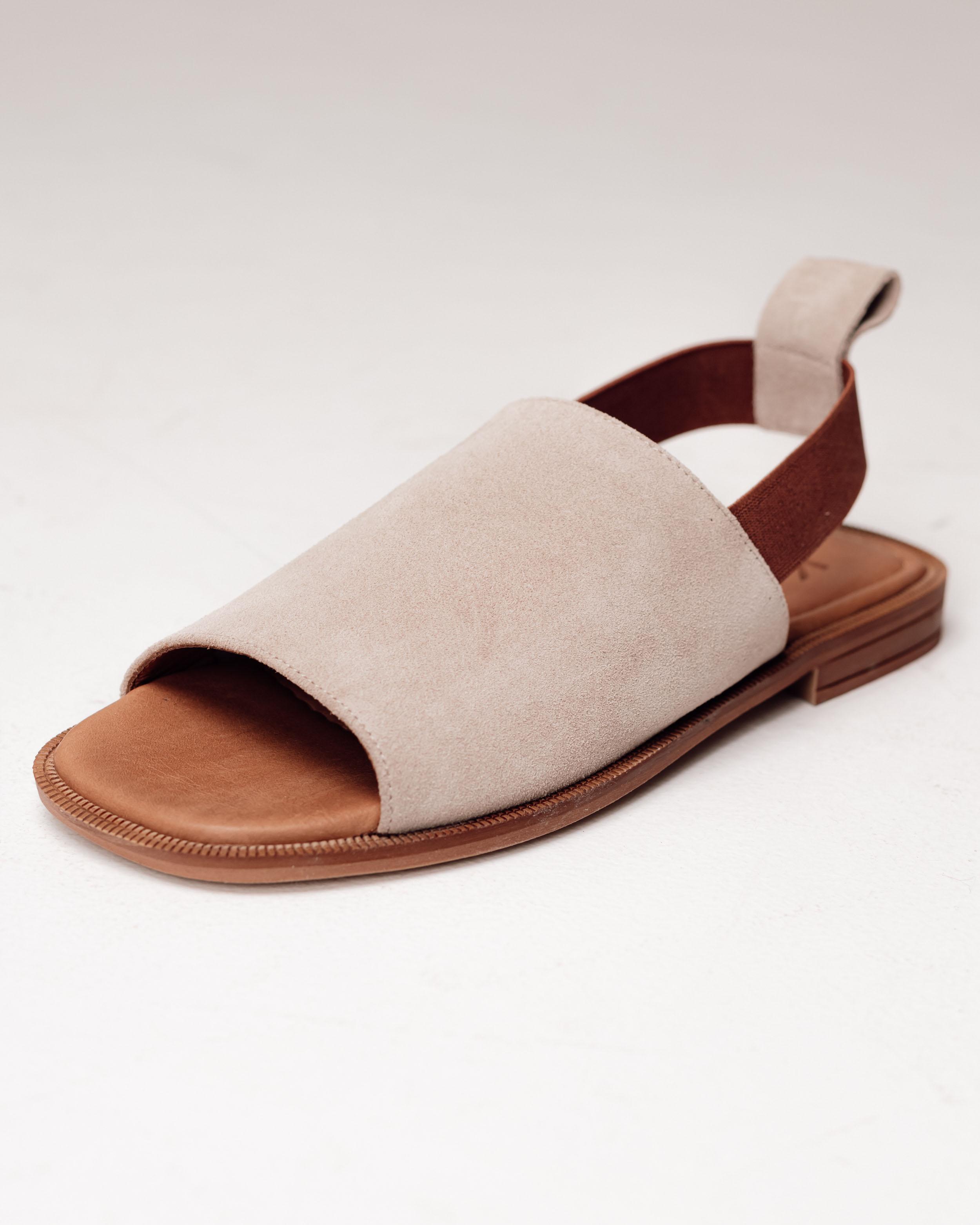 

Krula 16235 36 Flat Sandals Beige Suede 40 коричневий