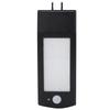 Solar Powered LED Wall Light Waterproof Sensor Lamp Black White with Remote Control