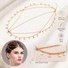 Disc Charms Boho Tassel Head Chain Alloy Headpiece Jewelry New Forehead Hair Jewelry  Hair Chain
