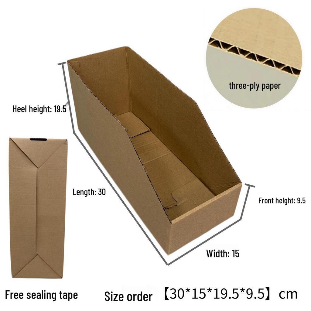 Five-Layer Super Hard Storage Organizer with Slanted Compartments for Warehouse or Supermarket