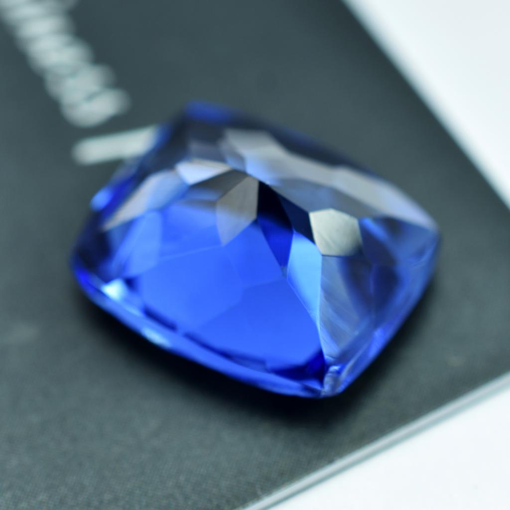 9.30 Ct Natural Flawless Sapphire Cushion Cut CERTIFIED Blue Loose Gemstone