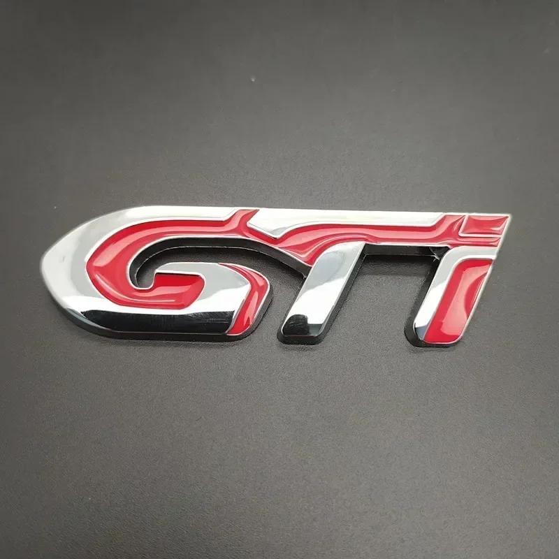 3D kovové samolepky na bok karoserie JK48 Klíčenky pro Volkswagen VW Znak GTI Polo Jetta Touareg Tiguan MK5 MK7 MK4 Passat Golf