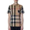 Burberry Shirts Men's Camel Moderate Other 40458371