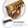 Barber Comb Holder Plastic Guide Comb Storage Box Easy Carry Compartment Design Clean Hair Tools Organizer Case for Barbershop