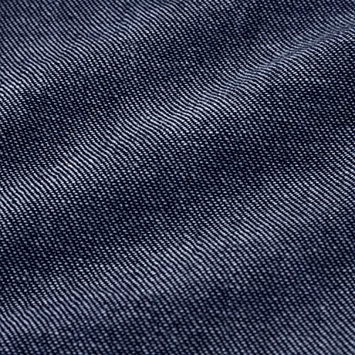 Miki House 10-3205-490 Pants, Long Pants, Denim, Hickory, Logo, Simple, Boys, Girls, Baby, Kids, Children's Clothing, Indigo Blue, 130