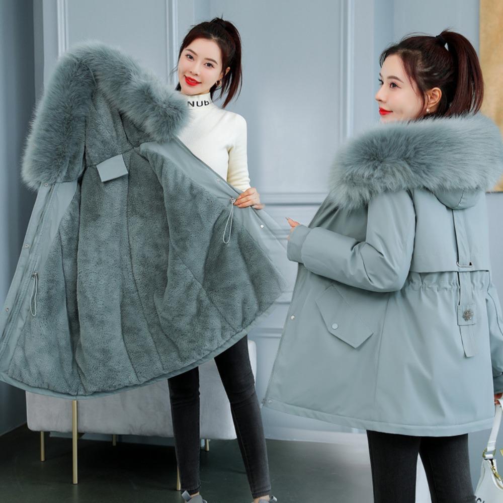 New Winter Clothes, Women's Ins Short Thickened Cotton-padded Clothes, Loose Cotton-padded Jackets Are Trendy.