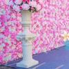 Handmade Artificial Flower Wall Panels 60X40cm Rose Wedding Background  Outdoor