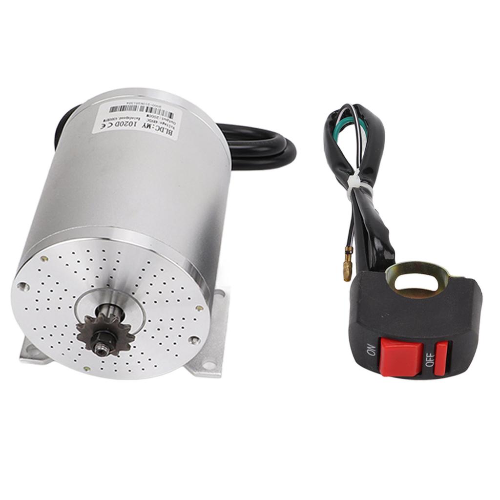 DC48V 2000W Brushless DC Motor Controller Kit 4500rpmMin for DIY Go Kart Electric Scooter Bike