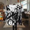 1PC Sebastian Butler Print Flannel Blanket, High quality Comfortable for All Seasons, Home Decor, Warmth and Comfort, Perfect for Christmas Gifts148