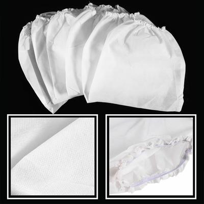 10pcs Nail NOn Woven Vacuum Cleaner Replacement Bags for Nail Art Dust Collection Salon Tools