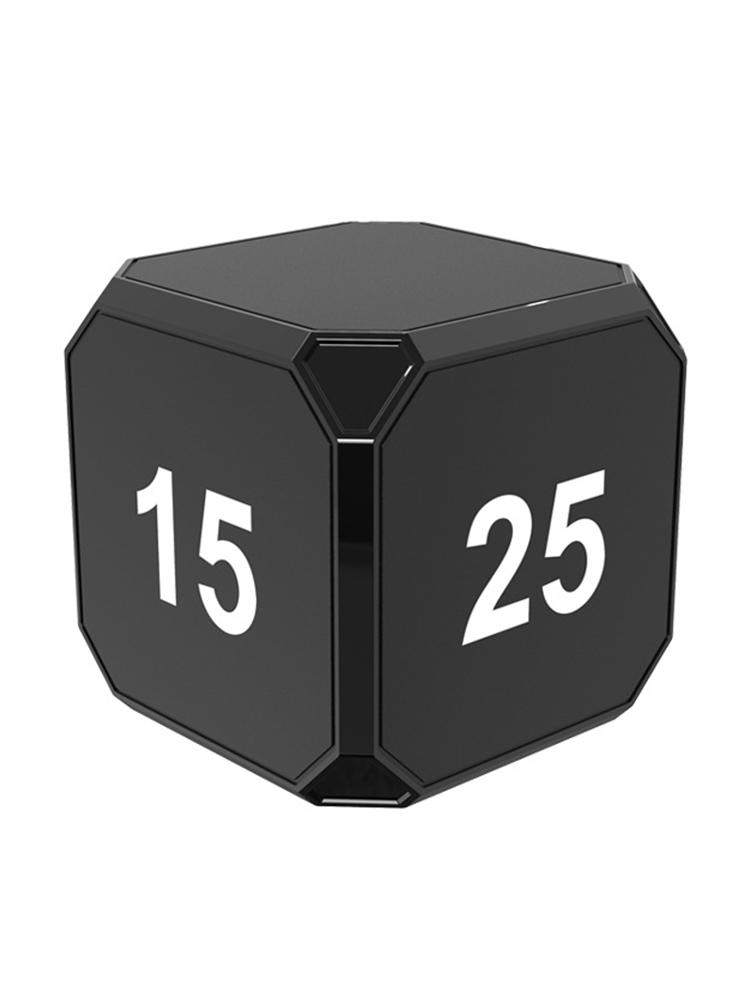 Productivity Cube Timer Gravity Sensor Flipping LED Display 4 Preset Time Dual Modes Countdown Cooking Study Mini Digital Timer