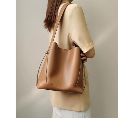 Bucket Bag for Women, Large-capacity Spring and Summer Single-shoulder Crossbody Bag for Women, Fashionable Tote Bag for Work and Commuting